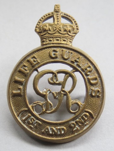 Military brass badge the 1st - military,