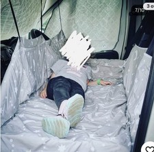 Camping Campervan Hammock Bed Bunk Car Van Children's Adults Kids Sleeping Rare