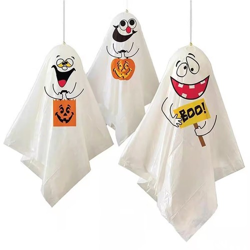 3pcs halloween hanging ghost - halloween,
