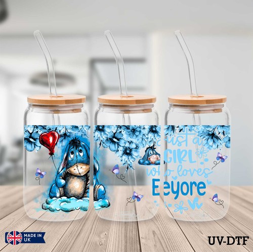 Eeyore easter dtf sticker - dtf,