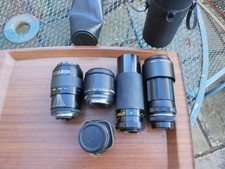 Job lot 35mm lenses: Takumar, Sigma, Tamron, Sunagor,