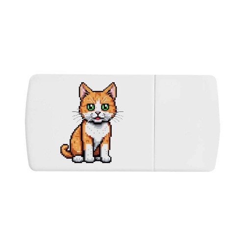 Orange tabby cat - tabby, box