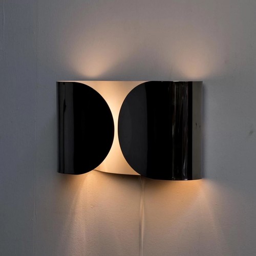 Flos foglio wall lamp - -, black