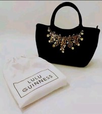 TOP CONDITION LULU GUINNESS GOLD JEWEL SPECIAL EDITION IRIDESCENT WANDA BAG?