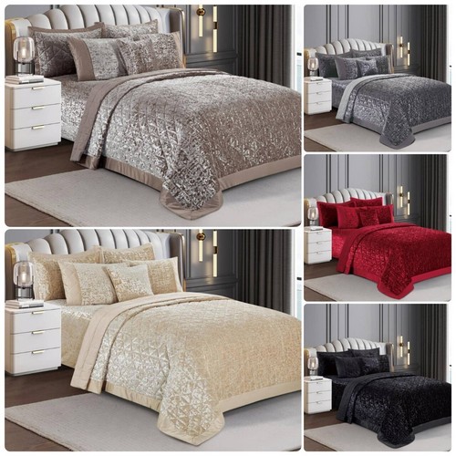 Luxury velvet bedspread - luxury,
