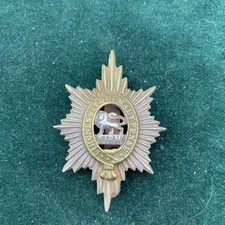 The Worcestershire Regiment Cap Badge Bi Metal Brass Slider