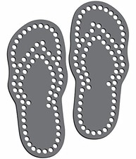 Rhinestone Genie FLIP Flops