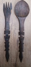 Vintage African Hand carved