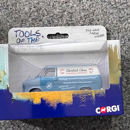 Corgi ford transit i - ford,