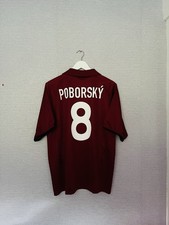 Sparta Prague Home Football Shirt Poborsky Large Original Soccer Jersey Nike