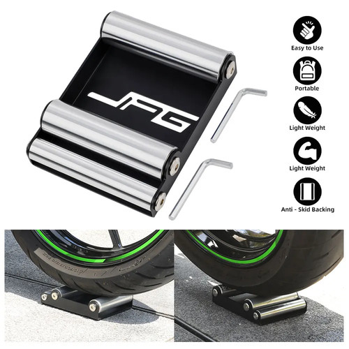 Motorcycle wheel roller - wheel,