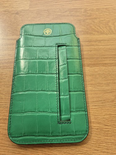 Mulberry genuine leather phone - genuine,