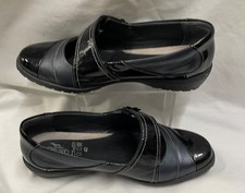 Ladies FLY FLOT black shoes UK 8 -  CG B37