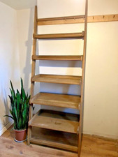 Solid 100% Oak 6 Tiered Ladder