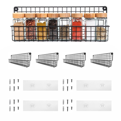 Kempt wall mounted spice rack - kempt,