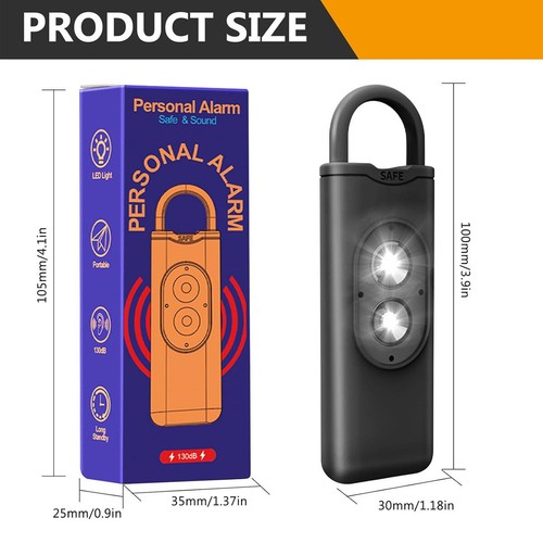 Personal alarm self defense - alarm,