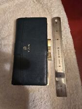 Ladies NICA GREEN wallet Coin Purse With Card Slots. Some Wear And Tear At Edges