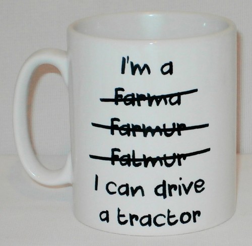 Farmer can drive a - can,