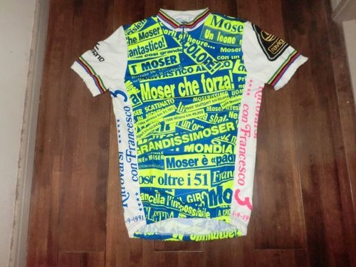 Francesco moser cycling jersey - moser,