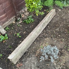 Wooden  Sleeper Garden/Flower Bed Compatible