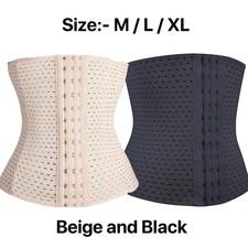 WAIST TRAINER CORSET Breathable Tummy  Belt Sport Body Shaper