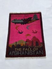 76x59 Cm Afghan War Rug  War