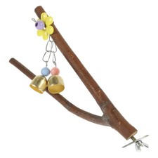 Natural Wood Parrot Perch