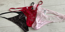 3 x thong/ size 18-20 . new