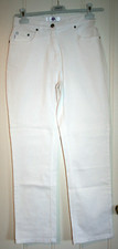 MATALAN - JDV WHITE STRETCH JEANS    SIZE 12