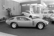 Bertone Alfa Romeo Canguro prototype 1964 Motor Show Car Old Photo 5