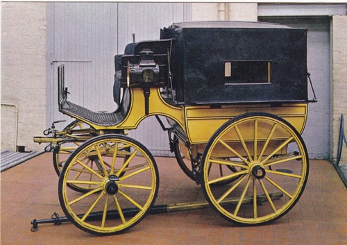 Lonsdale wagonette postcard - lonsdale,