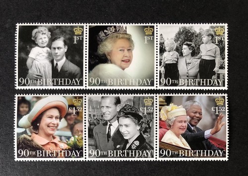 2016 mnh 90th - gb, hm