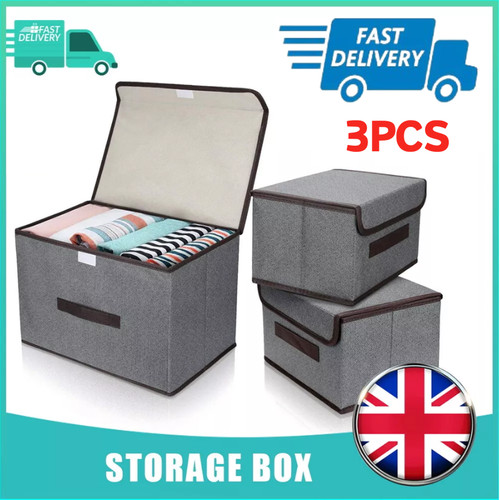 3pcs large with - lid, storage