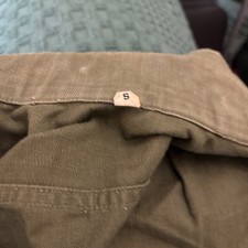 US Army HBT Jacket WW2/Korea Era Size Small