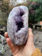 Pink Amethyst Double Druzy