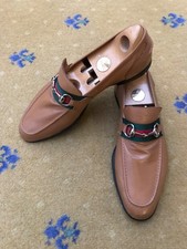 Gucci Leather Tan Brown