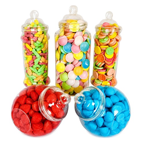 Large plastic sweet jars for - plastic,