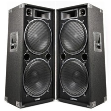 PAIR Max 2x15 3000w Passive DJ BAND KARAOKE PA DISCO Loud Bass Speakers SSC2811
