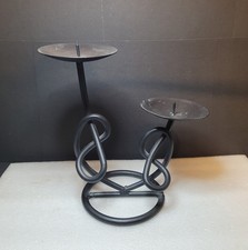 Vintage Wrought Iron Candle