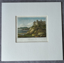 Vintage Mounted 1824 Harlech
