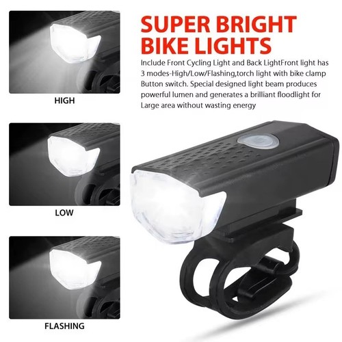 Mtb bike front - front, led