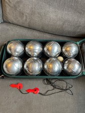 kingfisher classic games , metal bowls balls set ( boules) , lawn games