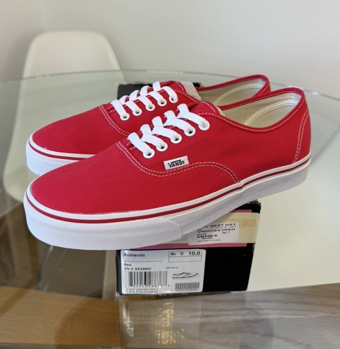 Brand new vans authentic red - brand,