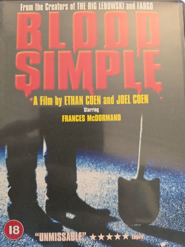 Blood simple dvd 2001 release - simple,