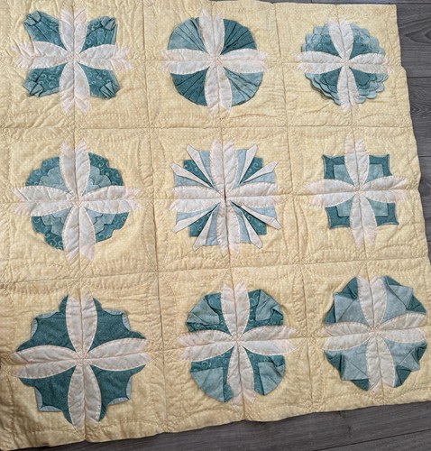 Handmade quilt throw - handmade,