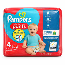 46 x Pampers Size 4 Baby Dry
