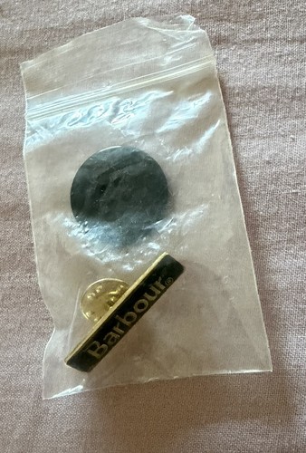 Barbour genuine pin badge - , &