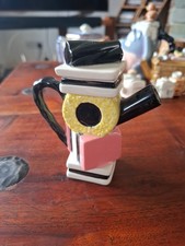 Paul Cardew Large Liquorice All Sorts Teapot Perfect Condition