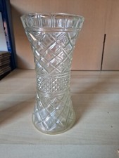 Vintage pressed Clear  Glass