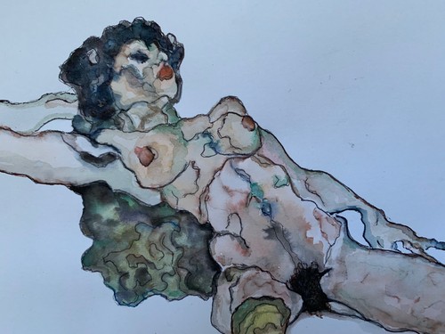 Erotic art original - art,